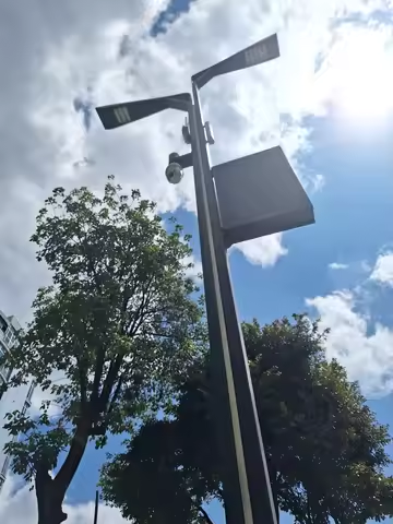 Gebosun smart street light in Ethiopia